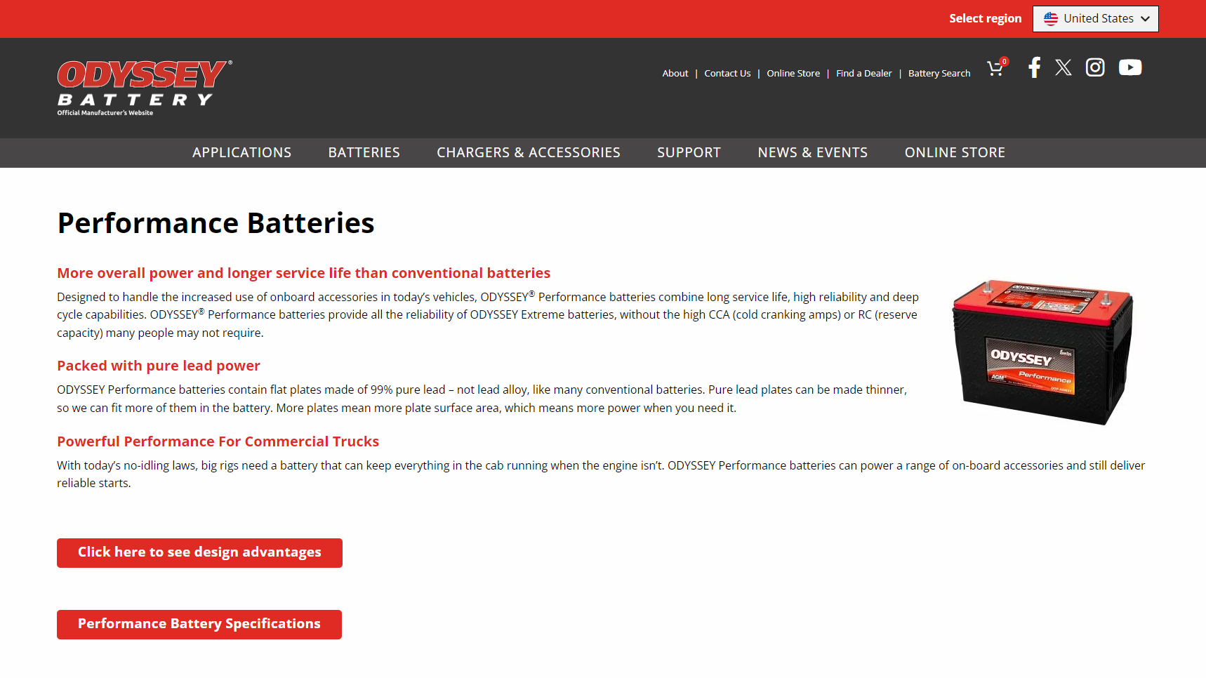 Odyssey Battery - Deep Cycle Battery Manufacturer