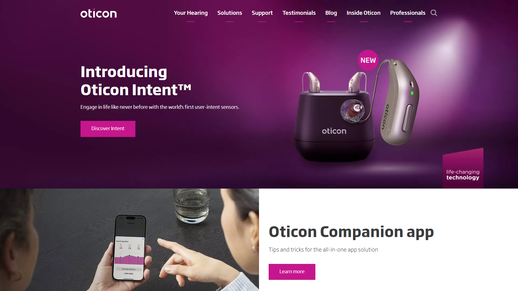 Oticon - Hearing Aid Manufacturer