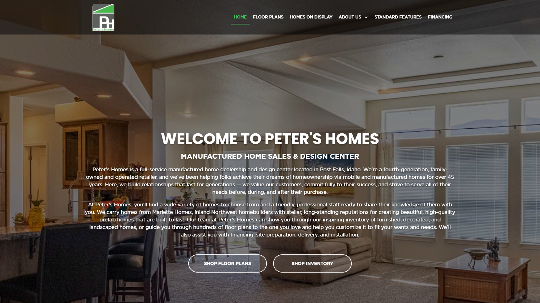 Peters Homes - Mobile Home Manufacturer