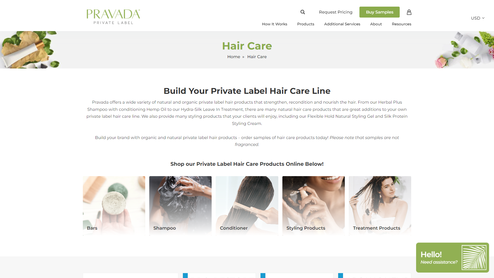 Pravada Private Label - Hair Care Manufacturer