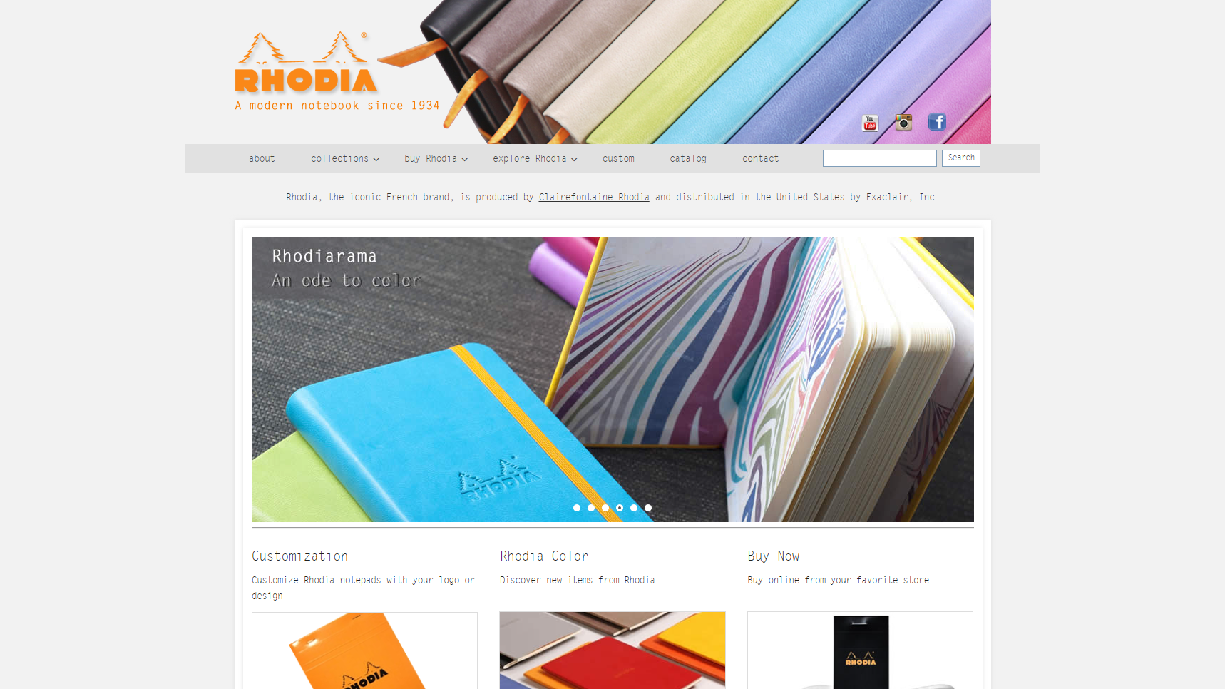 Rhodia - Blank Notebook Manufacturer