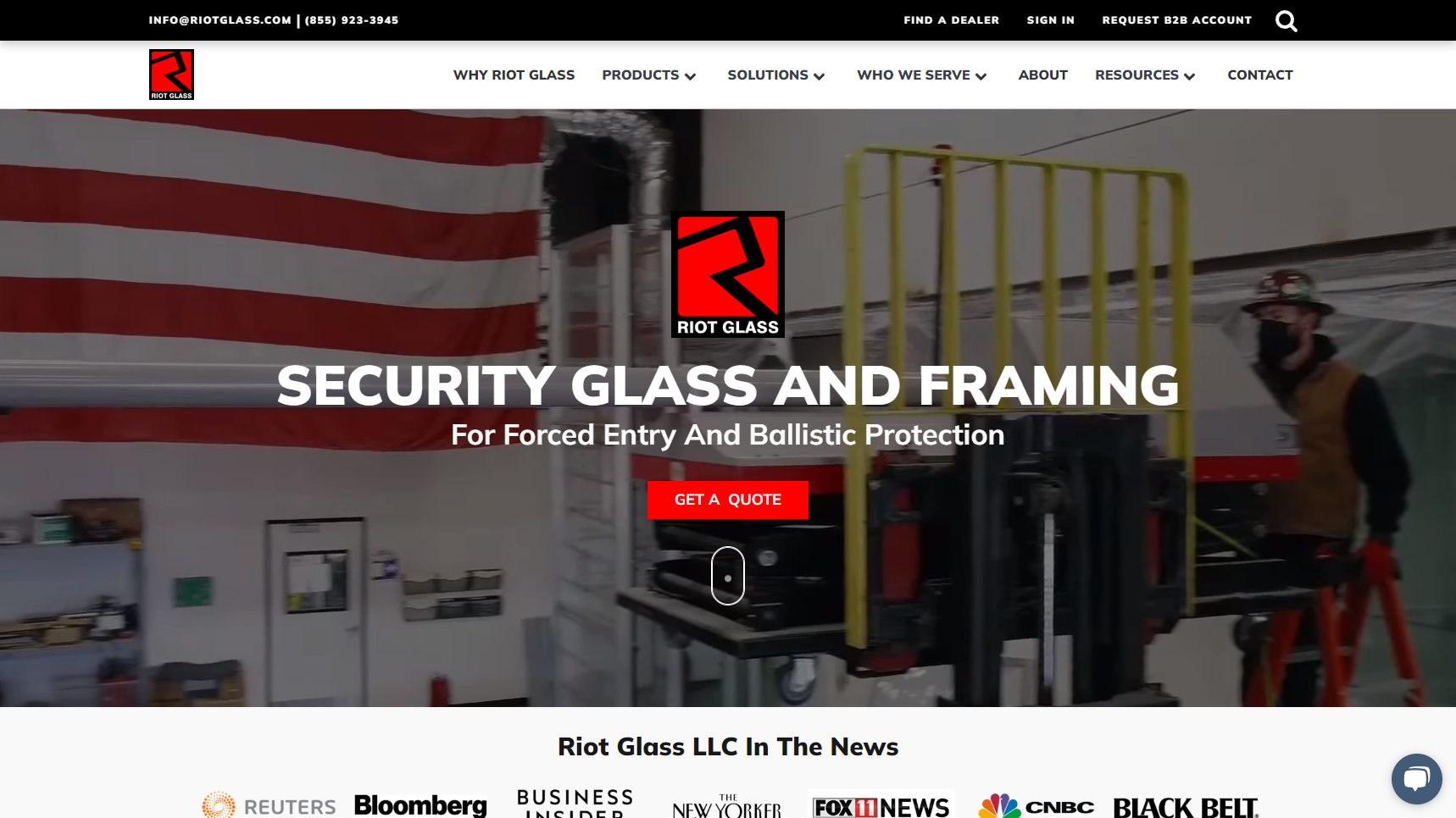 Riot Glass - Bulletproof Glass Manufacturer