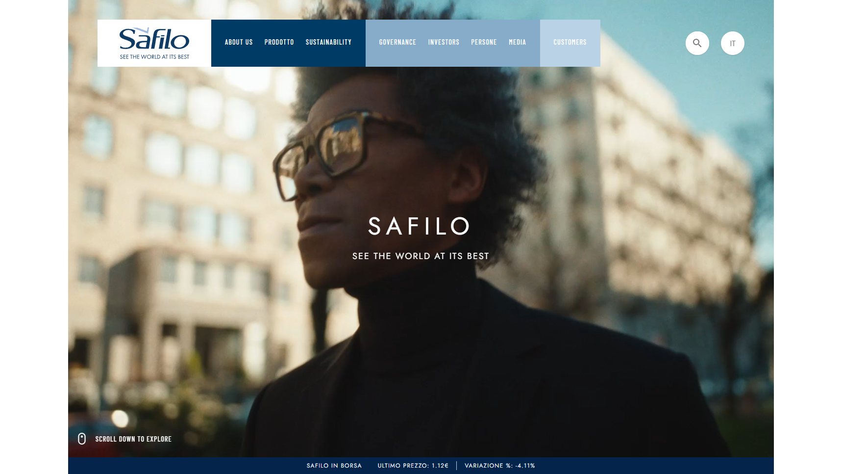 Safilo Group - Designer Eyeglass Frame Manufacturer