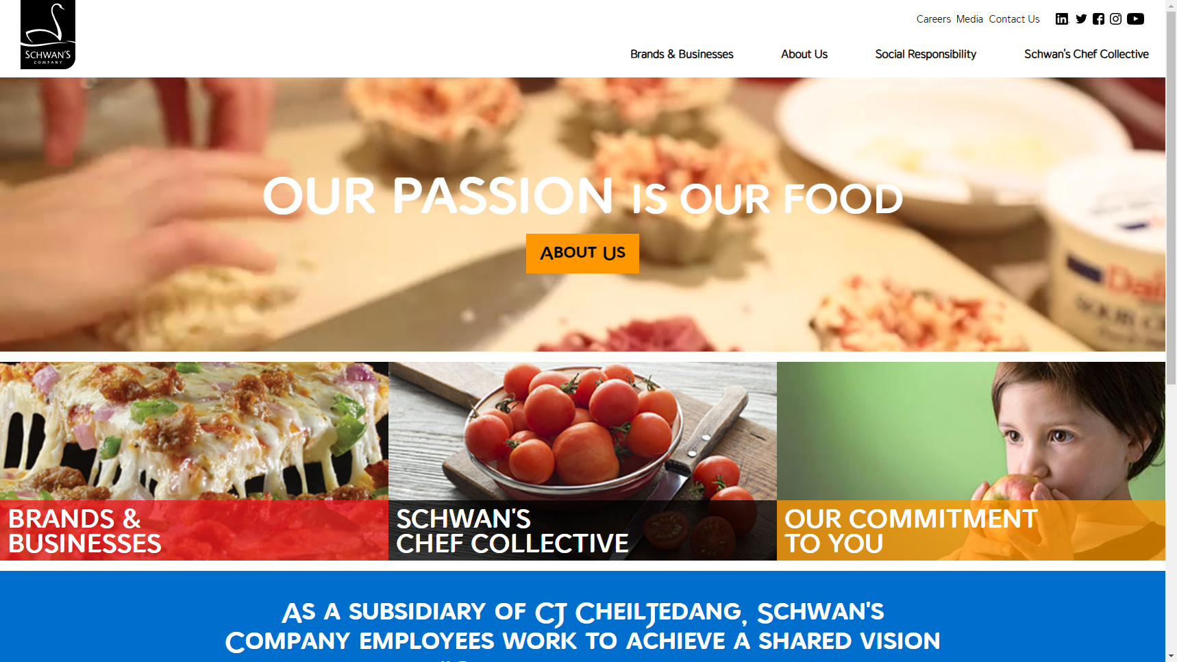 Schwan's Company - Frozen Food Manufacturer
