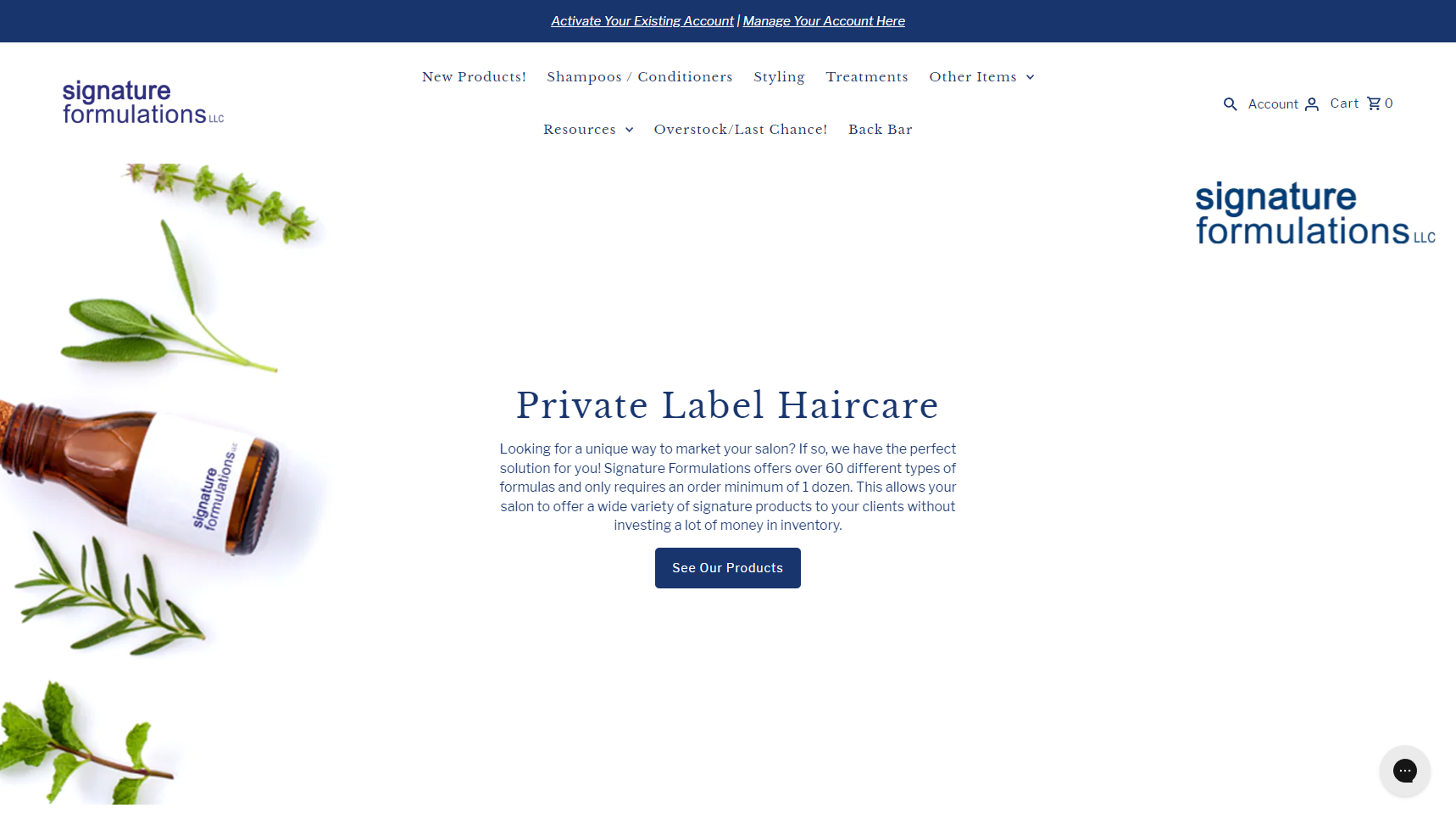 Signature Formulations - Hair Care Manufacturer