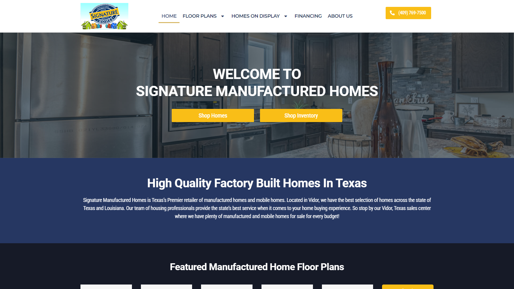 Signature Manufactured Homes - Mobile Home Manufacturer