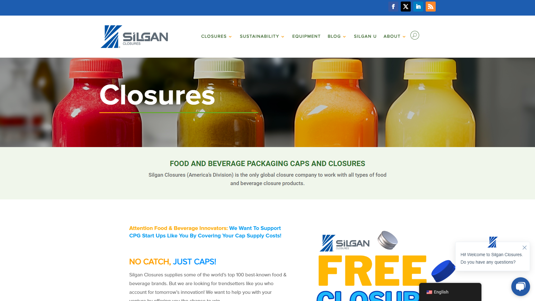 Silgan Closures - Bottle Cap Manufacturer