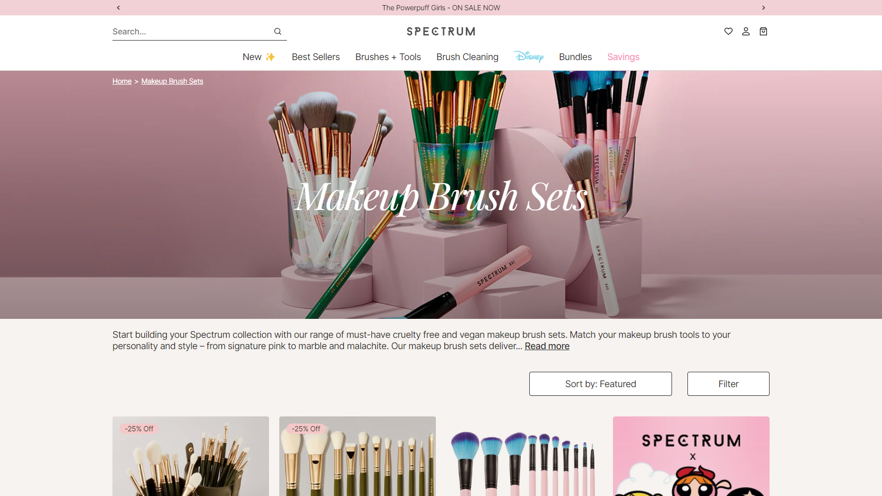 Spectrum Collections - Cosmetic Brush Manufacturer