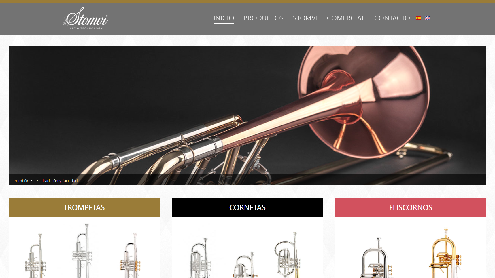 Stomvi - Brass Instrument Manufacturer