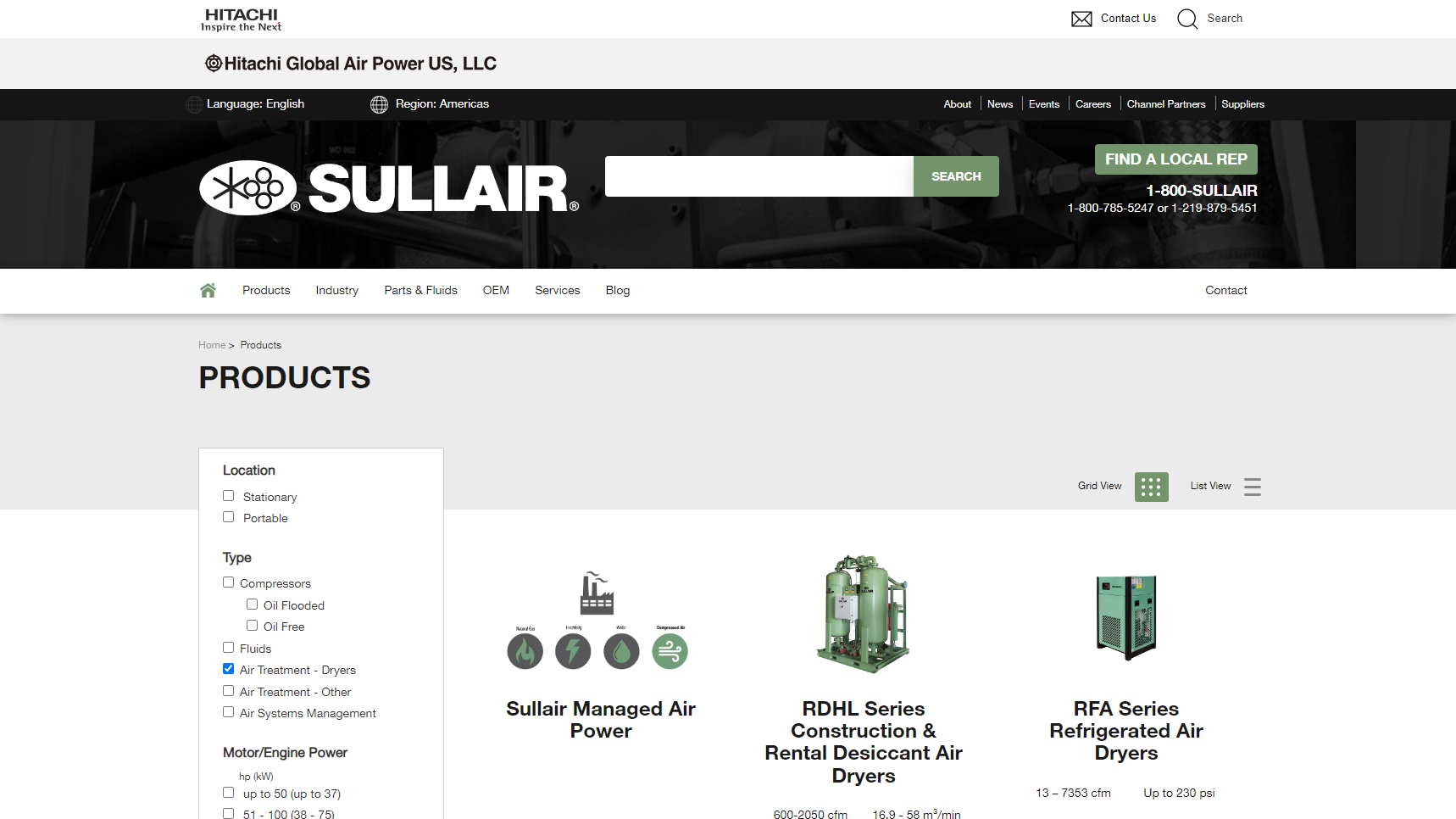 Sullair - Compressor Manufacturer