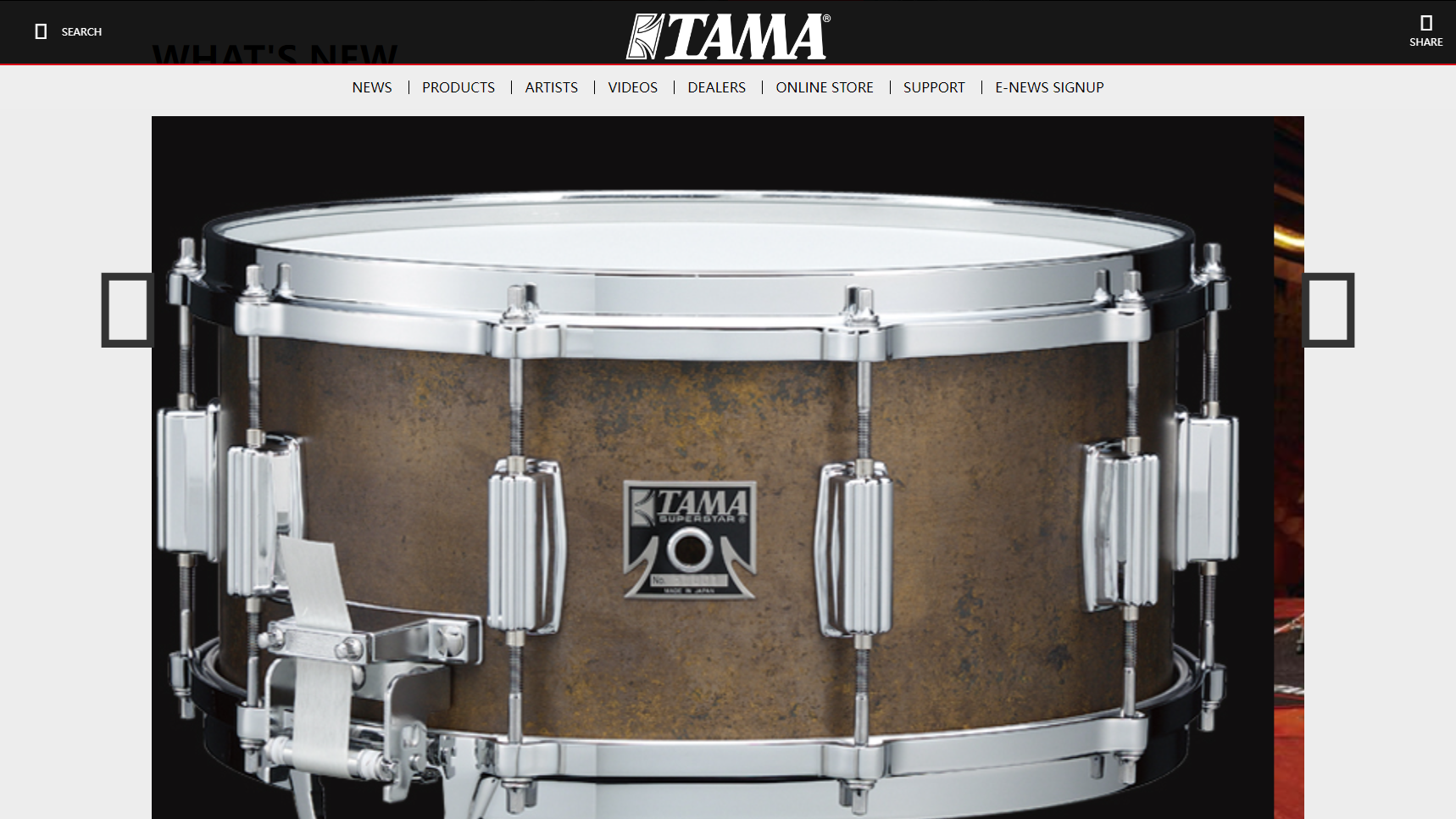 Tama Drums - Drum Set Manufacturer