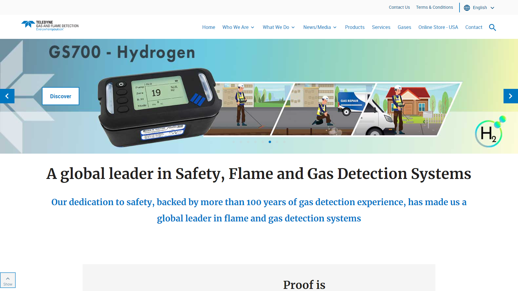 Teledyne Gas and Flame Detection - Gas Detector Manufacturer