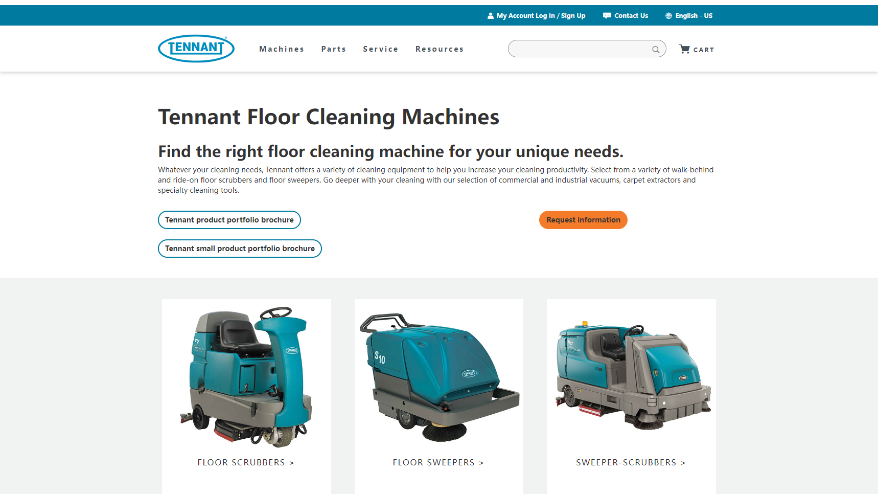 Tennant Company - Cleaning Equipment Manufacturer