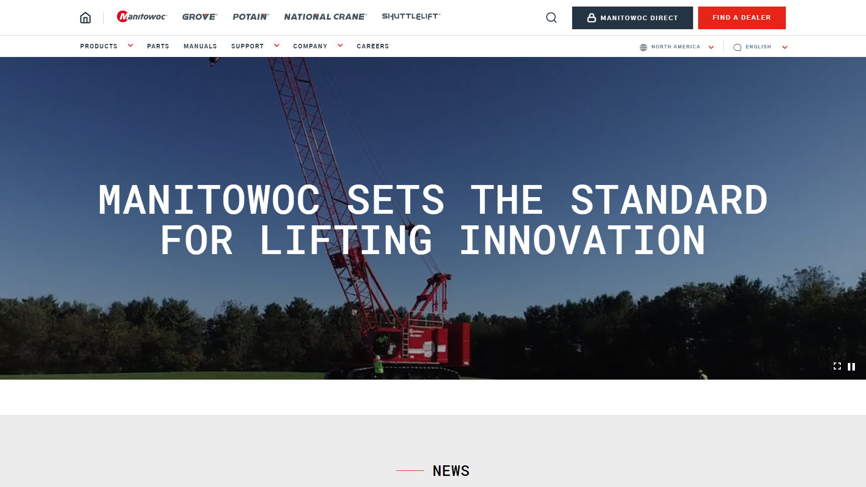 The Manitowoc Company, Inc. - Crane Manufacturer