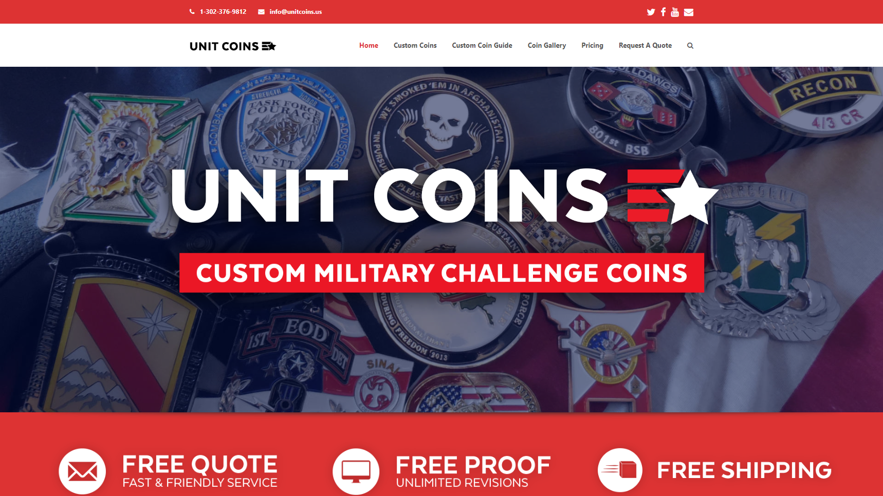 Unit Coins - Coin Manufacturer