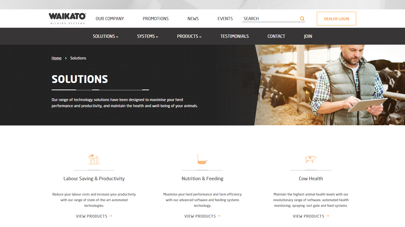 Waikato Milking Systems - Dairy Equipment Manufacturer