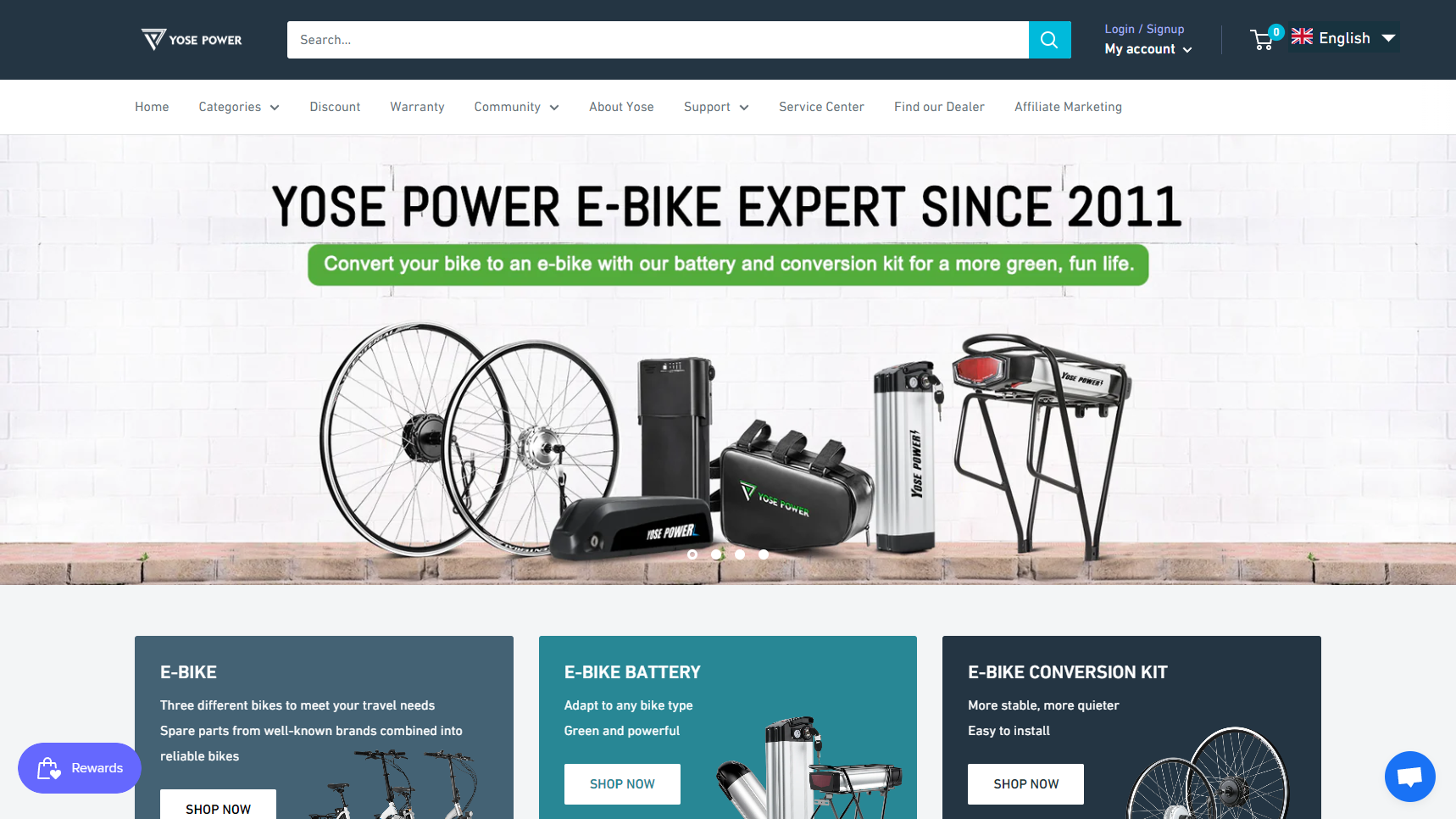 Yose Power - Electric Bike Kit Manufacturer