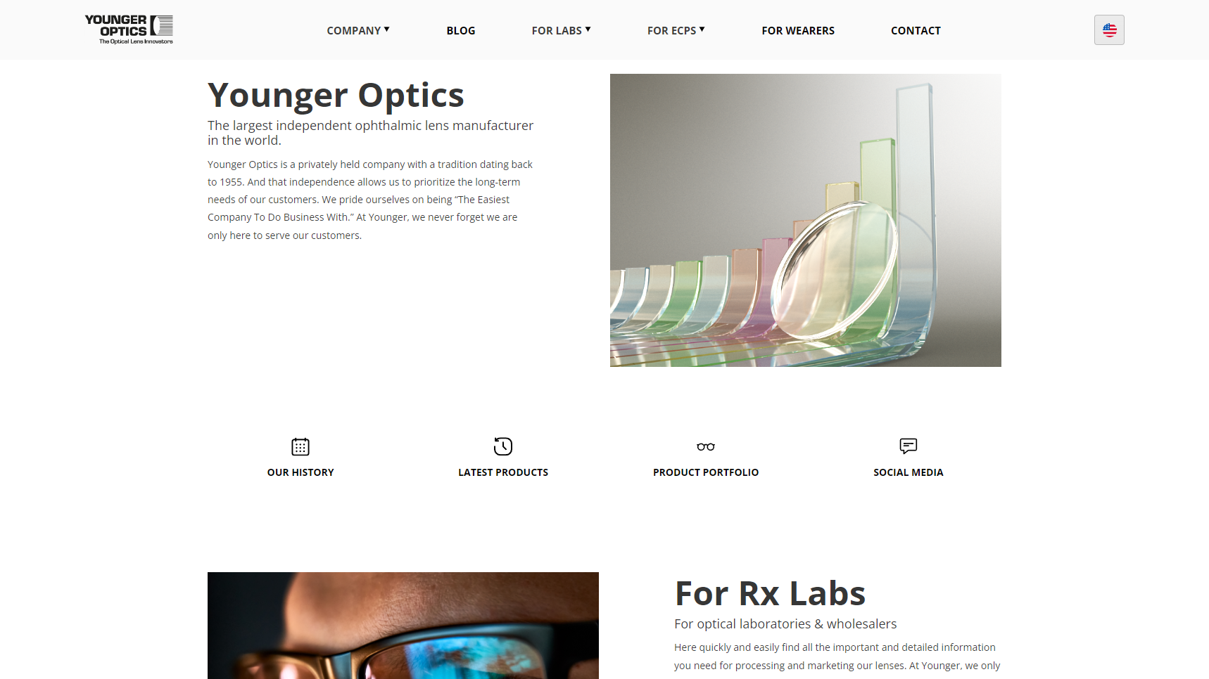 Younger Optics - Eyeglass Lens Manufacturer
