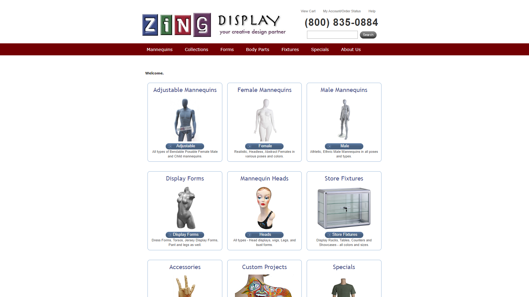 Zing Display - Department Store Mannequin Manufacturer