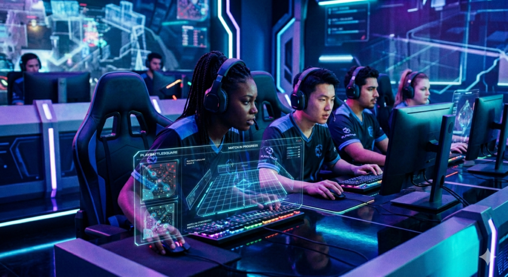 Playing Games PlayBattleSquare